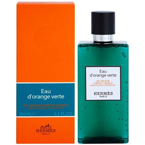 hermes eau d'orange verte hair and body shower gel|Hermes eau d'orange shower gel.